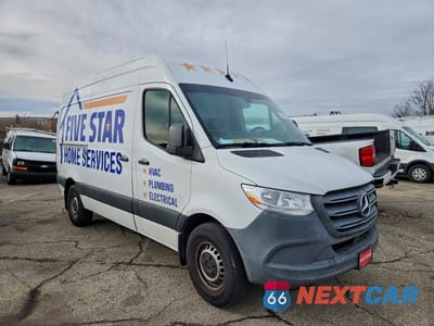 Czwarte zdjęcie samochodu z boku: 2021 MERCEDES BENZ SPRINTER DELIVERY VAN VIN:W1W40BHY6MT056542 - miniatura