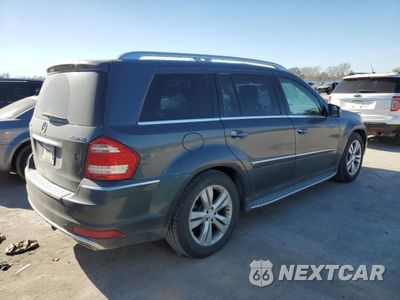 Trzecie zdjęcie samochodu z tyłu: 2012 MERCEDES-BENZ GL 350 BLUETEC VIN:4JGBF2FE0CA772224 - miniatura