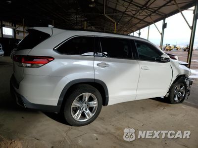 Trzecie zdjęcie samochodu z tyłu: 2019 TOYOTA HIGHLANDER LIMITED VIN:5TDYZRFH1KS301662 - miniatura