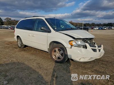 Czwarte zdjęcie samochodu z boku: 2007 DODGE GRAND CARAVAN SXT VIN:2D4GP44L67R261125 - miniatura