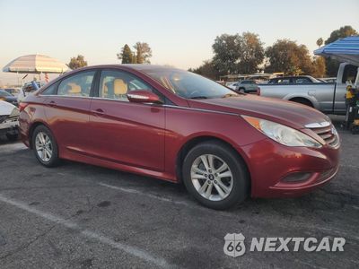 Czwarte zdjęcie samochodu z boku: 2015 HYUNDAI SONATA GLS VIN:5NPEB4AC2EH945302 - miniatura