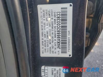 Zdjęcie 12 z 12 samochodu: 2002 ACURA 3.5RL VIN:JH4KA96682C003833 - miniatura