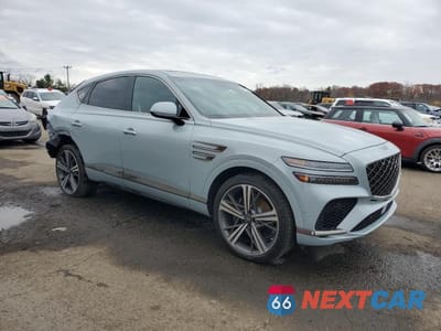 Czwarte zdjęcie samochodu z boku: 2025 GENESIS GV80 COUPE VIN:KMUJBESC7SU273710 - miniatura