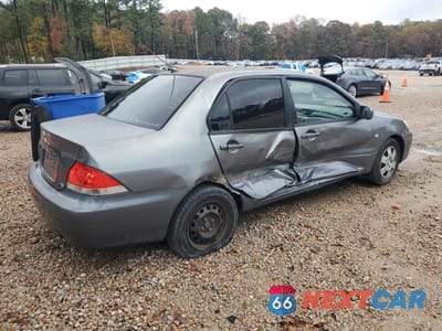 Trzecie zdjęcie samochodu z tyłu: 2005 MITSUBISHI LANCER ES VIN:JA3AJ26E15U049318 - miniatura