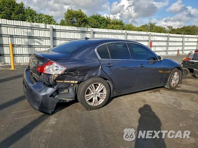Trzecie zdjęcie samochodu z tyłu: 2012 INFINITI G37 BASE VIN:JN1CV6AP7CM624570 - miniatura
