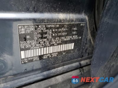 Zdjęcie 13 z 13 samochodu: 2022 TOYOTA VENZA LE VIN:JTEAAAAHXNJ111292 - miniatura
