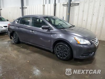 Czwarte zdjęcie samochodu z boku: 2015 NISSAN SENTRA S VIN:3N1AB7AP9FY296754 - miniatura