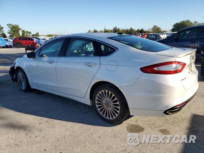 Drugie zdjęcie samochodu z przodu: 2015 FORD FUSION TITANIUM VIN:3FA6P0K96FR211428 - miniatura