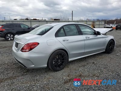 Trzecie zdjęcie samochodu z tyłu: 2016 MERCEDES-BENZ C 450 4MATIC AMG VIN:55SWF6EB1GU132698 - miniatura
