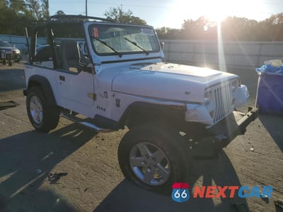 Czwarte zdjęcie samochodu z boku: 1993 JEEP WRANGLER / YJ S VIN:1J4FY19P7PP250291 - miniatura