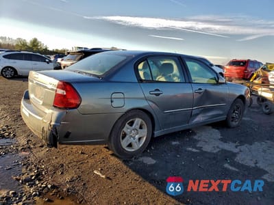 Trzecie zdjęcie samochodu z tyłu: 2006 CHEVROLET MALIBU LT VIN:1G1ZT51816F137964 - miniatura