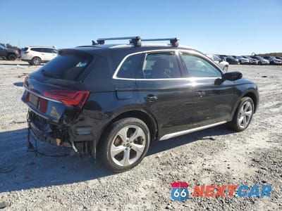 Trzecie zdjęcie samochodu z tyłu: 2021 AUDI Q5 PREMIUM PLUS VIN:WA1BAAFY6M2031010 - miniatura