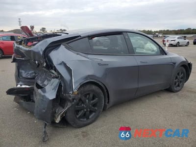 Trzecie zdjęcie samochodu z tyłu: 2022 TESLA MODEL Y VIN:7SAYGDEE0NF401683 - miniatura