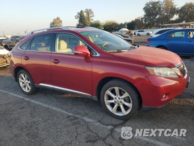 Czwarte zdjęcie samochodu z boku: 2010 LEXUS RX 350 VIN:2T2ZK1BA4AC012815 - miniatura