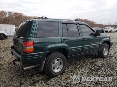 Trzecie zdjęcie samochodu z tyłu: 1998 JEEP GRAND CHEROKEE LAREDO VIN:1J4GZ48Y7WC276165 - miniatura
