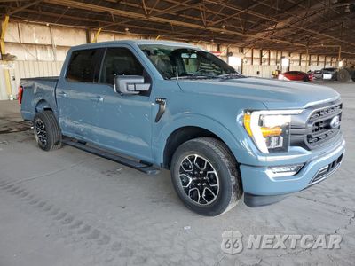 Czwarte zdjęcie samochodu z boku: 2023 FORD F150 SUPERCREW VIN:1FTEW1CP2PKG24058 - miniatura