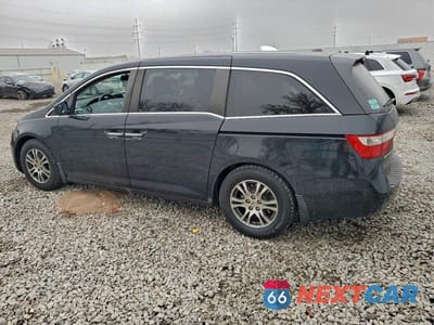 Drugie zdjęcie samochodu z przodu: 2013 HONDA ODYSSEY EXL VIN:5FNRL5H64DB092094 - miniatura