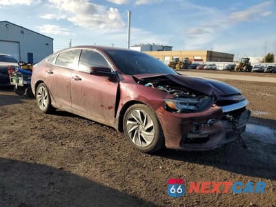 Czwarte zdjęcie samochodu z boku: 2019 HONDA INSIGHT TOURING VIN:19XZE4F76KE400336 - miniatura