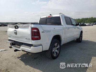 Trzecie zdjęcie samochodu z tyłu: 2021 RAM 1500 LARAMIE VIN:1C6SRFJT7MN505673 - miniatura