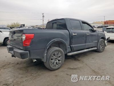 Trzecie zdjęcie samochodu z tyłu: 2017 NISSAN TITAN SV VIN:1N6AA1E55HN575749 - miniatura