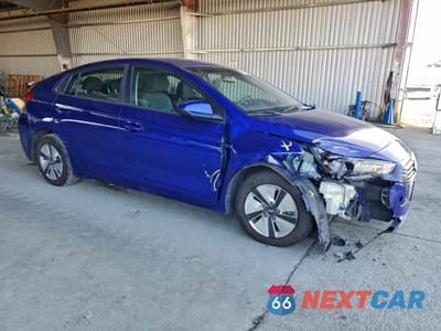 Czwarte zdjęcie samochodu z boku: 2019 HYUNDAI IONIQ BLUE VIN:KMHC65LC3KU175624 - miniatura