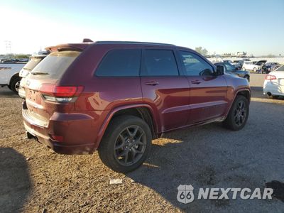Trzecie zdjęcie samochodu z tyłu: 2021 JEEP GRAND CHEROKEE LIMITED VIN:1C4RJEBG7MC813853 - miniatura