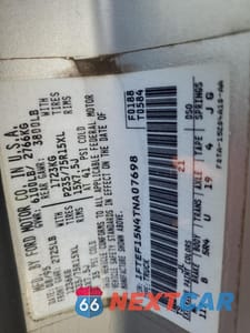 Zdjęcie 12 z 14 samochodu: 1996 FORD F150 VIN:1FTEF15N4TNA07698 - miniatura