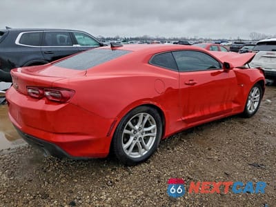 Trzecie zdjęcie samochodu z tyłu: 2019 CHEVROLET CAMARO LS VIN:1G1FB1RXXK0155452 - miniatura