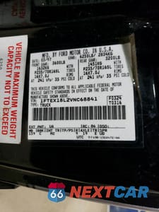 Zdjęcie 12 z 12 samochodu: 1997 FORD F150 VIN:1FTEX18L2VNC68841 - miniatura