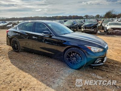 Czwarte zdjęcie samochodu z boku: 2015 INFINITI Q50 BASE VIN:JN1BV7ARXFM397933 - miniatura