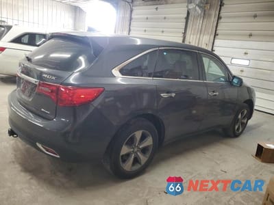 Trzecie zdjęcie samochodu z tyłu: 2016 ACURA MDX VIN:5FRYD4H28GB050420 - miniatura