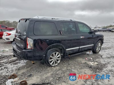 Trzecie zdjęcie samochodu z tyłu: 2010 INFINITI QX56 VIN:5N3ZA0NC5AN907258 - miniatura