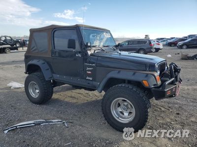 Czwarte zdjęcie samochodu z boku: 2002 JEEP WRANGLER / TJ SPORT VIN:1J4FA49S62P743110 - miniatura