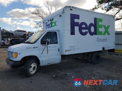 1997 FORD E350 BOX TRUCK 1FDKE37L7VHB87771 - główne zdjęcie licytacji z USA - miniatura