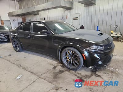 Czwarte zdjęcie samochodu z boku: 2020 DODGE CHARGER SCAT PACK VIN:2C3CDXGJ5LH252064 - miniatura