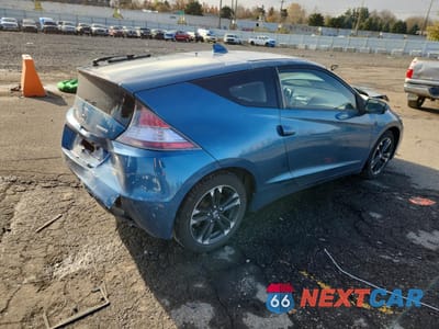 Trzecie zdjęcie samochodu z tyłu: 2014 HONDA CR-Z VIN:JHMZF1D46ES002161 - miniatura
