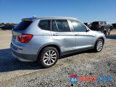 Trzecie zdjęcie samochodu z tyłu: 2013 BMW X3 XDRIVE28I VIN:5UXWX9C52D0A17729 - miniatura