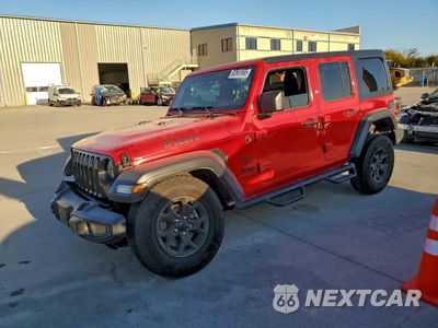 2022 JEEP WRANGLER UNLIMITED SPORT 1C4HJXDM5NW182028 - główne zdjęcie licytacji z USA - miniatura