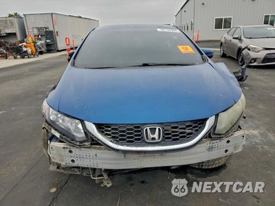 Piąte zdjęcie samochodu w środku: 2014 HONDA CIVIC LX VIN:2HGFB2F51EH511630 - miniatura