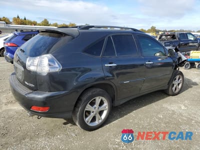 Trzecie zdjęcie samochodu z tyłu: 2008 LEXUS RX 400H VIN:JTJHW31U982854356 - miniatura