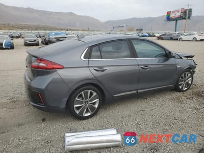 Trzecie zdjęcie samochodu z tyłu: 2019 HYUNDAI IONIQ LIMITED VIN:KMHC05LC8KU136187 - miniatura