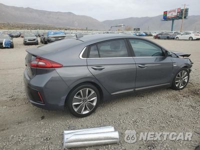 Trzecie zdjęcie samochodu z tyłu: 2019 HYUNDAI IONIQ LIMITED VIN:KMHC05LC8KU136187 - miniatura