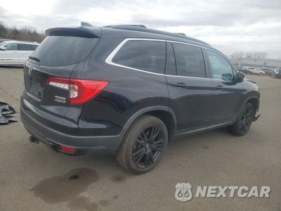 Trzecie zdjęcie samochodu z tyłu: 2022 HONDA PILOT SE VIN:5FNYF6H23NB014090 - miniatura