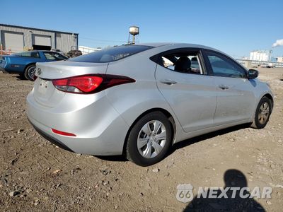 Trzecie zdjęcie samochodu z tyłu: 2016 HYUNDAI ELANTRA SE VIN:5NPDH4AE7GH744073 - miniatura