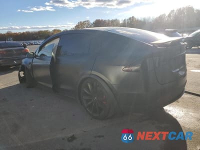 Drugie zdjęcie samochodu z przodu: 2020 TESLA MODEL X VIN:5YJXCBE46LF283992 - miniatura