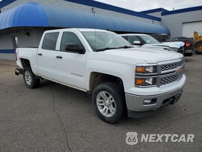 Czwarte zdjęcie samochodu z boku: 2014 CHEVROLET SILVERADO K1500 LT VIN:3GCUKRECXEG565989 - miniatura