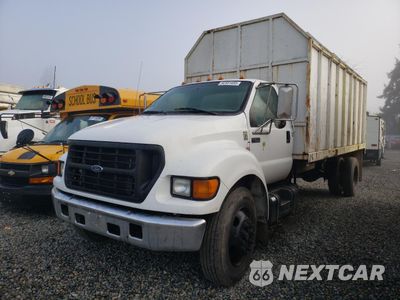 Drugie zdjęcie samochodu z przodu: 2002 FORD F650 SUPER DUTY CHIPPER TRUCK VIN:3FDNF65Y22MA18498 - miniatura