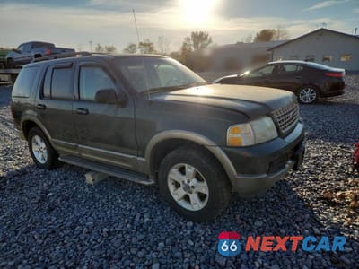 Czwarte zdjęcie samochodu z boku: 2003 FORD EXPLORER EDDIE BAUER VIN:1FMZU74E73UC45252 - miniatura