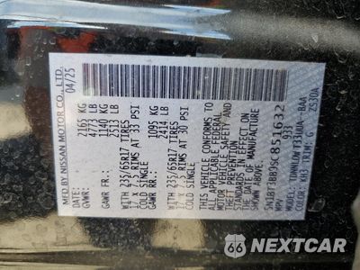 Zdjęcie 14 z 17 samochodu: 2025 NISSAN ROGUE SV VIN:5N1BT3BB9SC851632 - miniatura