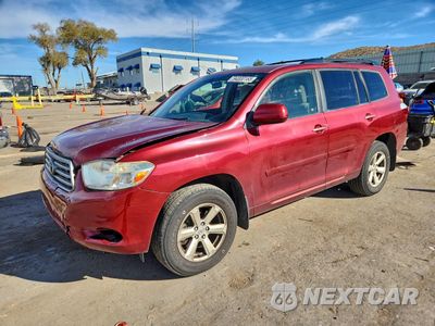 2008 TOYOTA HIGHLANDER JTEDS41AX82020293 - główne zdjęcie licytacji z USA - miniatura